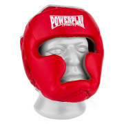     Шлем боксерский PowerPlay 3068 M (красно-белый)