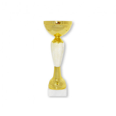 Кубок ДТ1 -167 В  золото-кремовий (h 21 cm)