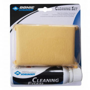 Набор для чистки ракеток Donic Cleaning set (foam cleaner 100ml+sponge in a box)