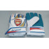 Перчатки вратарские юниорские Клубные FB-0029-10 ARSENAL (PVC, р-р 7,синий-красный) 