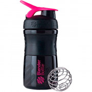 Шейкер BlenderBottle SportMixer 20oz/590ml Black/Plum (Original)