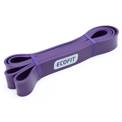 Резина для подтягиваний (лента сопротивления) Ecofit MD1353 фиолетовый 2080*3,20*0,45см