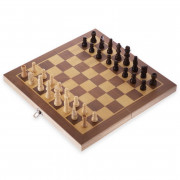 Шахматы, шашки, нарды W3517 (дерево, р-р доски 35см*35см)