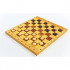 Шахматы, шашки, нарды 3 в 1 деревянные IG-CH-06 (фигуры-дерево, р-р доски 35см x 35см)