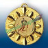 Медаль MD1850 д.50мм (01 зол.)