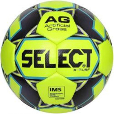 М'яч футбольний SELECT X-Turf IMS (010)жовто/сірий р.5