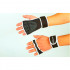 Перчатки (накладки) для поднятия веса ZEL ZG-3617-S (неопрен, PL, эласт,откр.пальцы, р-р S, чер-бел)