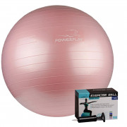 Мяч гимнастический + насос 65 см/4001/розовый
