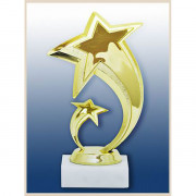 Статуетка дві зірки (h -16 см)-5800