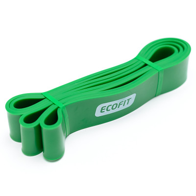 Резина для подтягиваний (лента сопротивления) Ecofit MD1353 зелёный 