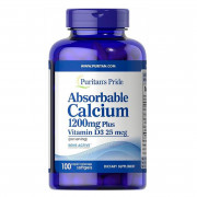 PsP Absorbable Calcium 1200mg with Vitamin D3 1000IU -100софт