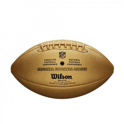 Мяч для американского футбола Wilson DUKE METALLIC EDITION GOLD SS19 WTF1826XB