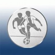 Жетон 50 мм Футбол срібло