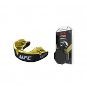 Капа OPRO GOLD UFC Hologram black/metall/gold (002260001)
