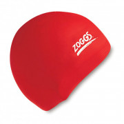 Шапочка для плавания  Zoggs  Silicone Cap -Red (300774)