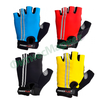 Велоперчатки PowerPlay 5031/XS/red/white