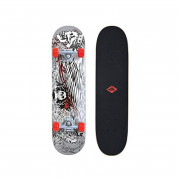 Скейтборд Schildkrot Kicker 31*Phantom черно-серый Max80кг(арт.510601)