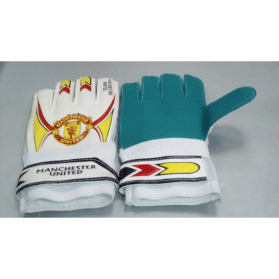Перчатки вратарские юниорские Клубные FB-0029-08 MANCHESTER (PVC, р-р 6, красный) 