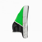 Лапы бокс. PowerPlay 3073 /PU/черно-зеленые (пара)