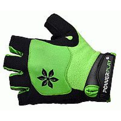 Велоперчатки PowerPlay 5284-B/XS/black-lime