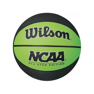 Мини-мячик баскетбольный  Wilson NCAA MINI BSKT GR/BK SS16