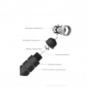 Скакалка швидкісна з протиковзкими ручками на підшипниках Premium Skip Rope 3m